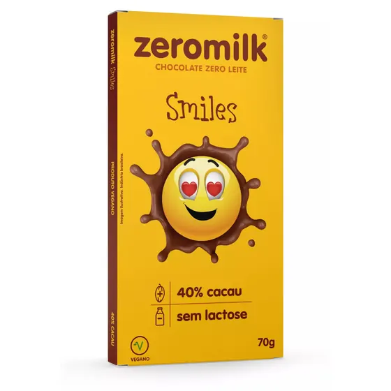 Chocolate ZeroMilk 40% Smiles 80g