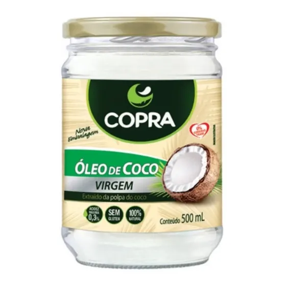Óleo de Coco Virgem Copra 500ml
