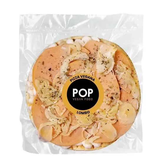 Pizza Lombo Vegana Congelada Pop Vegan