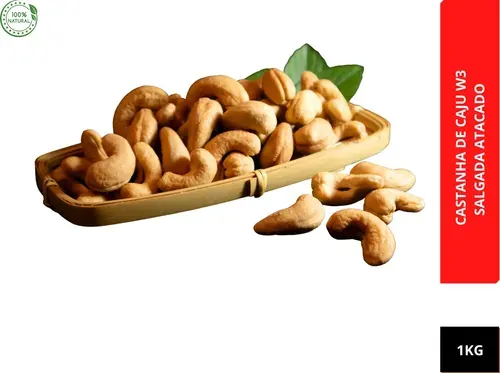 Castanha-de-caju W3 Salgada