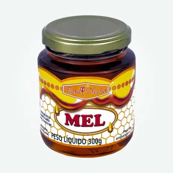 Mel em Pote de Vidro 300g