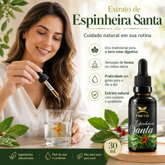 Gotas de Espinheira-santa