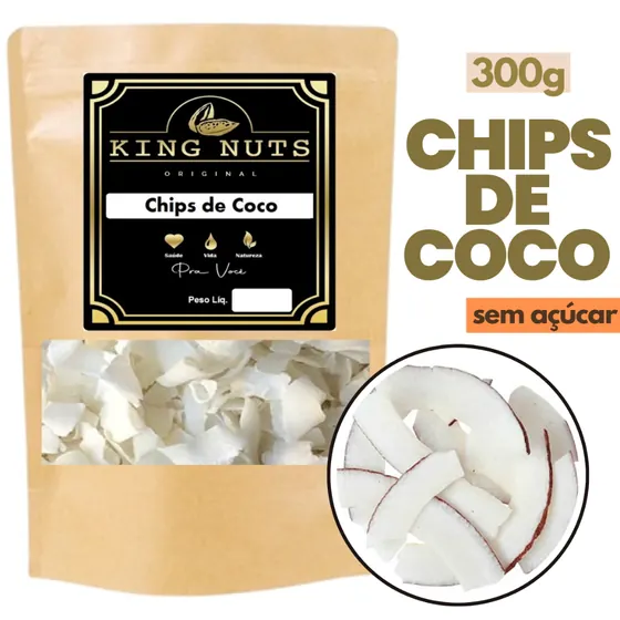 Coco Chips sem Açúcar