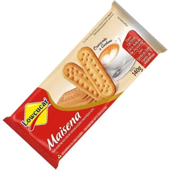 Biscoito Maisena Zero Lowçucar 140g