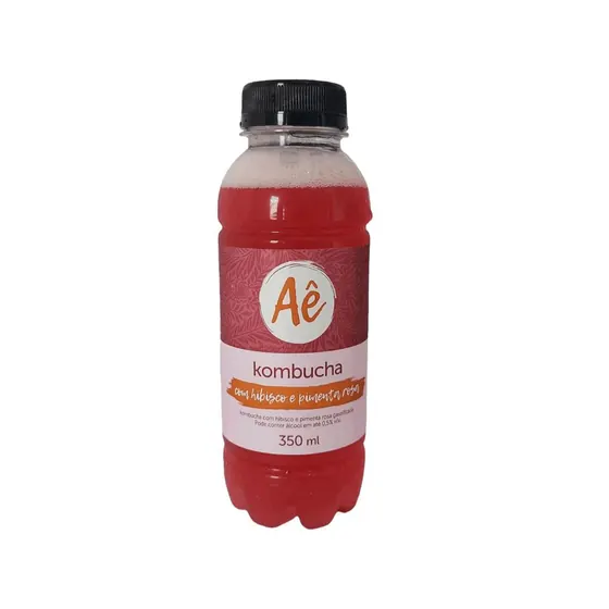 Kombucha AE Hibisco com Pimenta-rosa