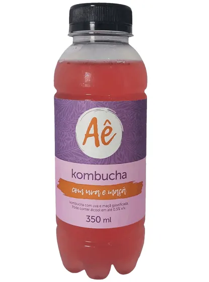 Kombucha AE Uva com Maçã