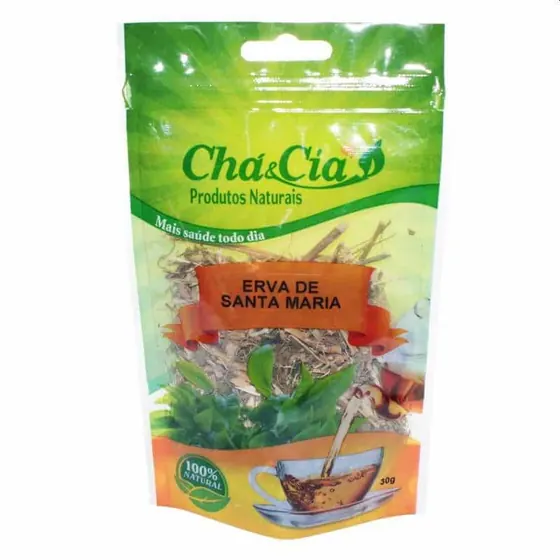 Chá de Erva de Santa Maria Chá e Cia 30g