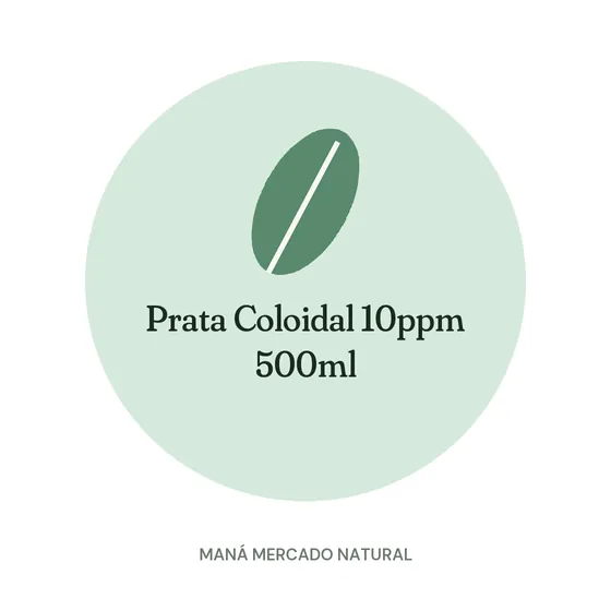 Prata Coloidal 10ppm 500ml