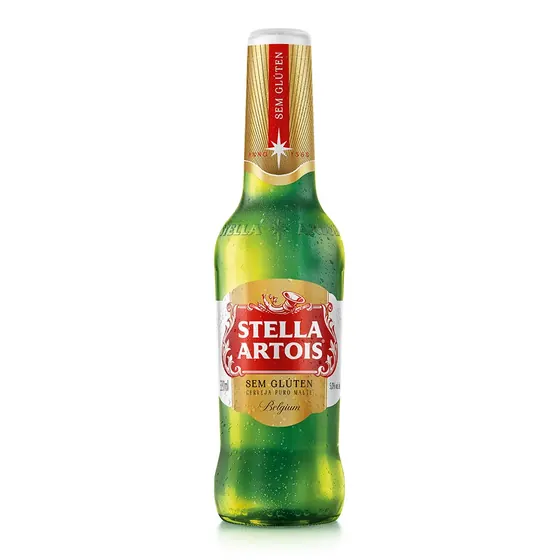 Cerveja Stella Artois sem Glúten Long Neck