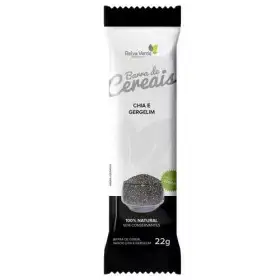 Barra de Cereais Vegana com Chia e Gergelim 22g
