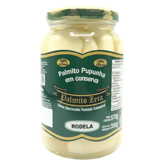 Palmito em Rodelas Zeca 300g
