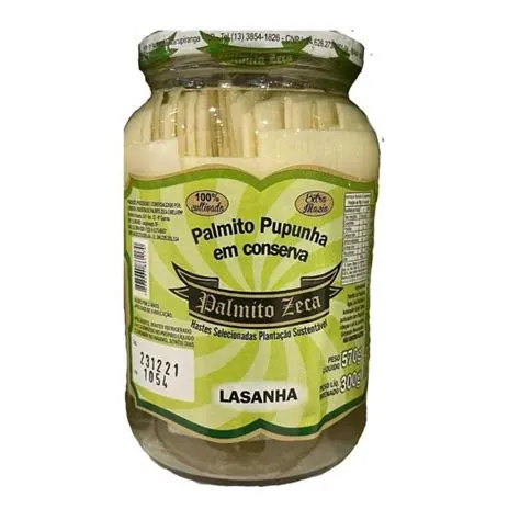 Palmito Picado Zeca 300g