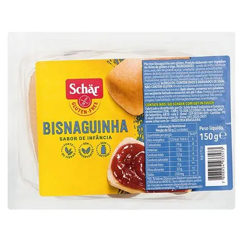 Bisnaguinha Sem Glúten Schär 150g