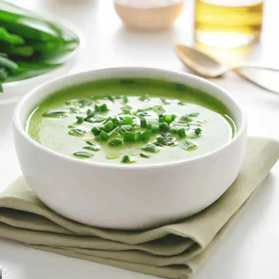 Sopa Vegana de Espinafre