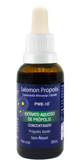 Extrato Aquoso de Própolis Concentrado PWE 10 30ml