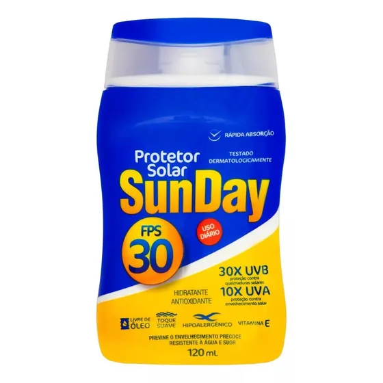 Protetor Solar Sunday 120ml