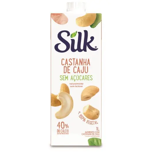 Leite de Castanha de Caju Silk 1L