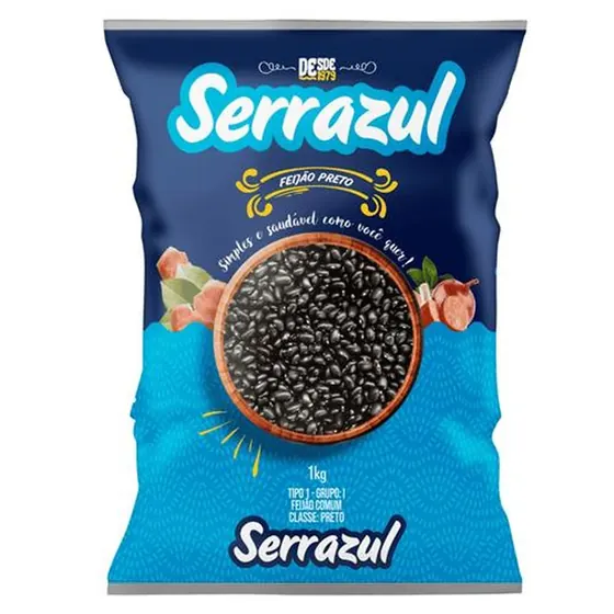 Feijão Preto Serrazul Tipo 1