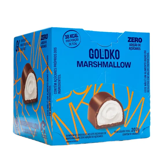 Bombom de Marshmallow Zero Goldko