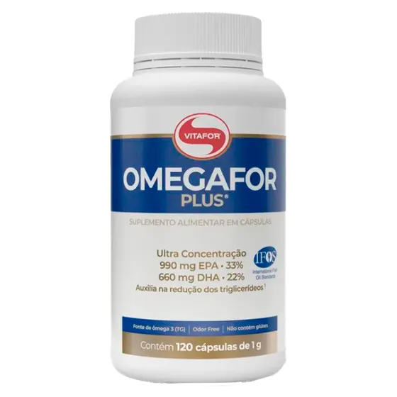 Omegafor Plus Vitafor 120 Cápsulas