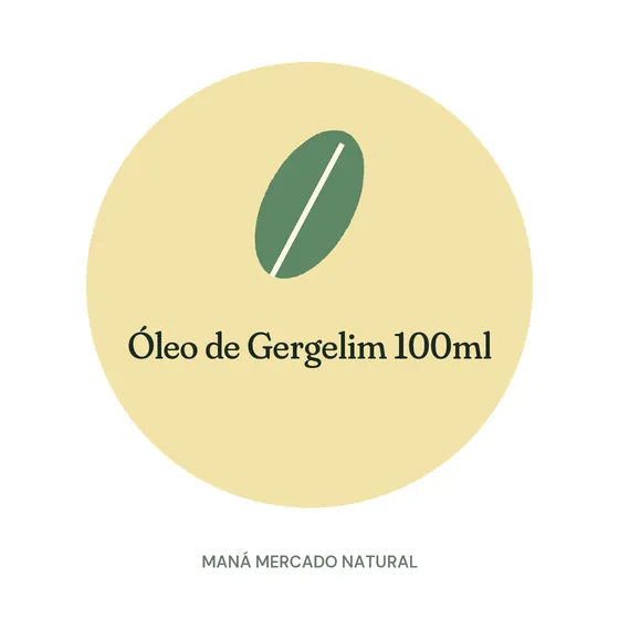 Óleo de Gergelim 100ml
