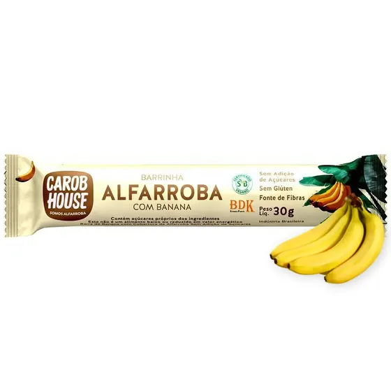 Alfarroba com Banana Carob 30g
