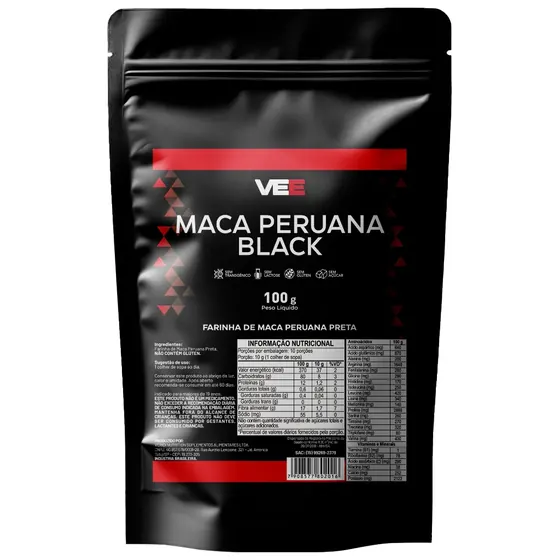 Maca Peruana Black Pura