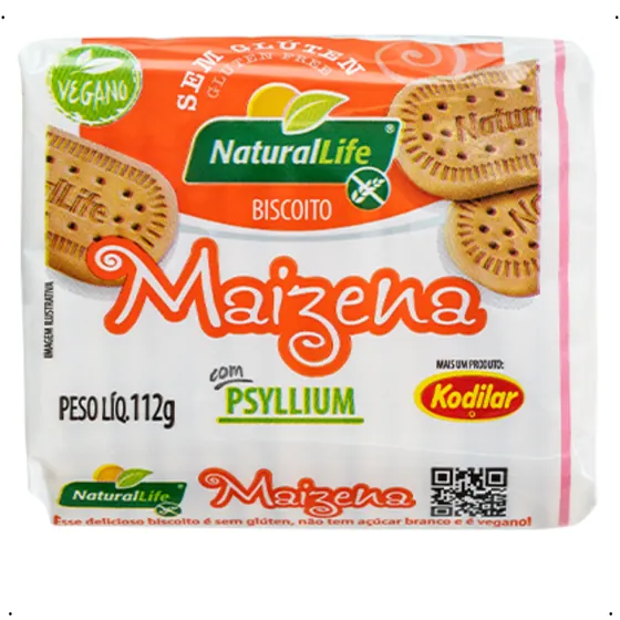 Biscoito de Maizena sem Glúten Kodilar 112g