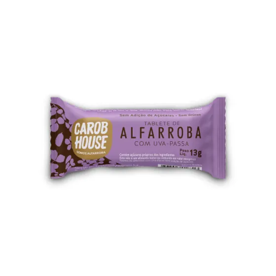 Bombom de Alfarroba com Uva-passa Carob 13g