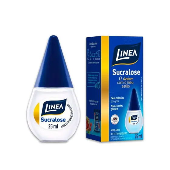 Adoçante Líquido Sucralose Linea 25ml