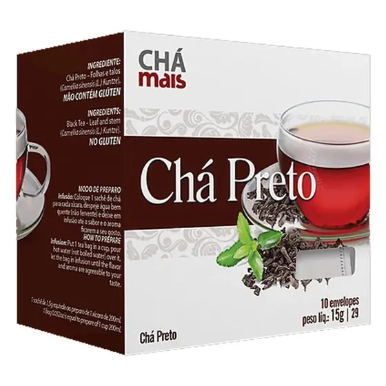 Chamais Cha Preto - Sache