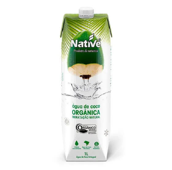 Água de Coco Orgânica Native 1L