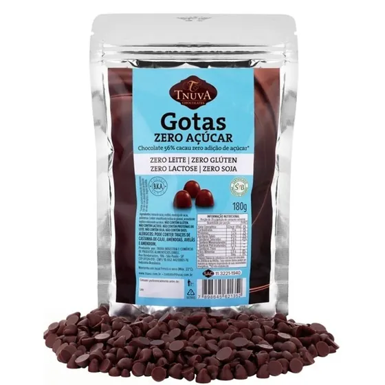 Gotas de Chocolate Vegano