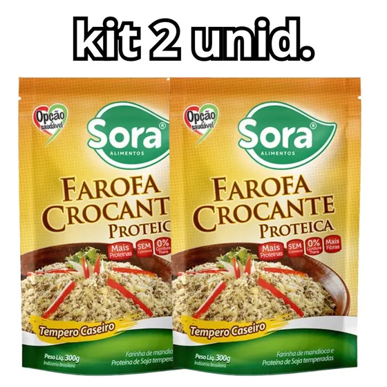 Farofa Crocante com Tempero Caseiro Sora