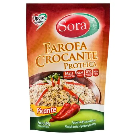 Farofa Crocante Caseira Picante Sora