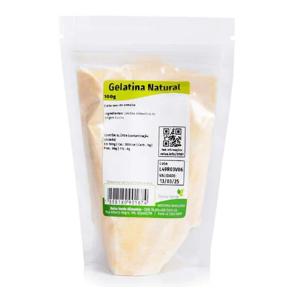 Gelatina Natural