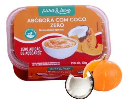 Doce de Abóbora com Coco Zero Açúcar 220g