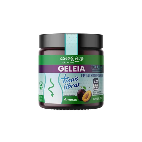 Geleia de Ameixa Mais Fibras Zero Açúcar 230g