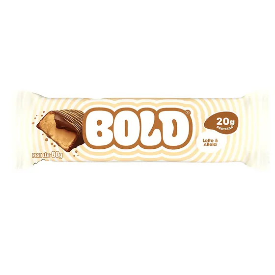 Barra de Proteína Bold Leite e Avelã 60g