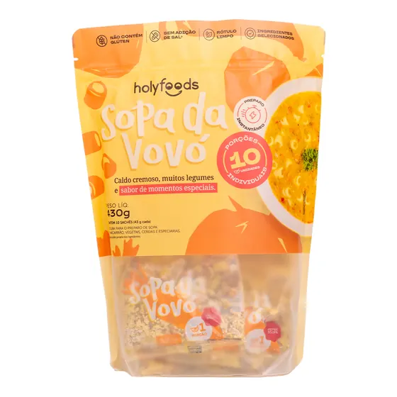 Sopa da Vovó Holy Foods