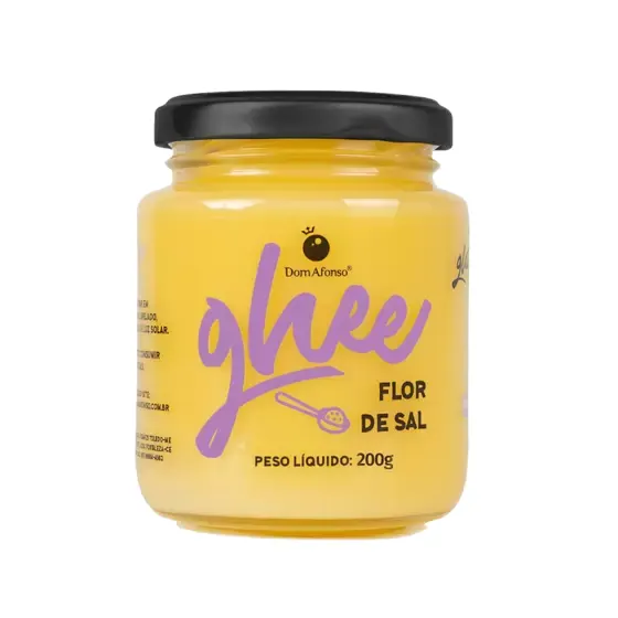 Ghee com Flor de Sal 200g