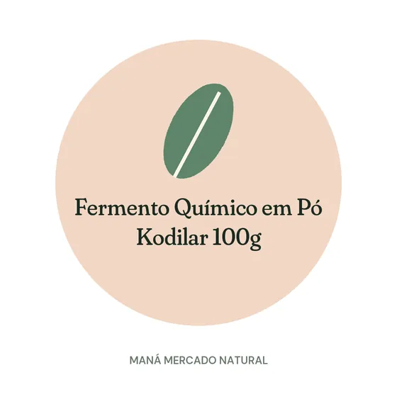 Fermento Químico em Pó Kodilar 100g