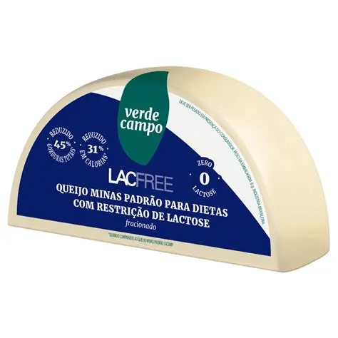 Queijo Padrão Lacfree sem Lactose