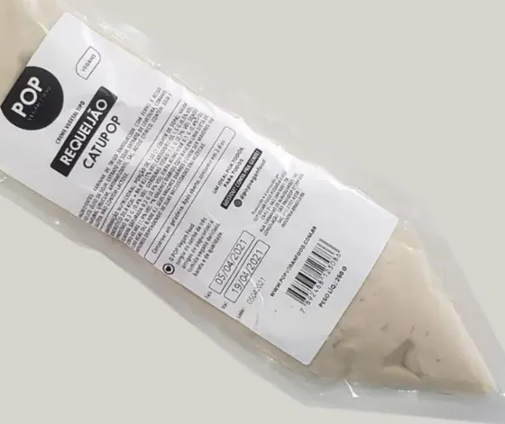 Requeijão Vegano Catupop em Bisnaga Pop Vegan 250g