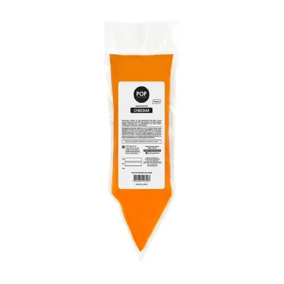 Cheddar Vegano em Bisnaga Pop Vegan 250g