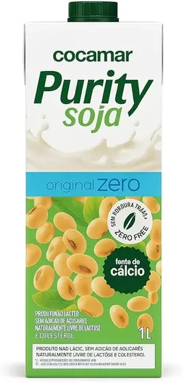 Leite de Soja Zero Purity