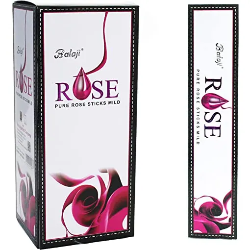 Incenso Rose Balaji