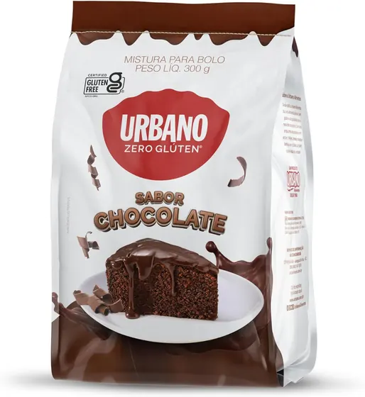 Mistura para Bolo de Chocolate Urbano 300g