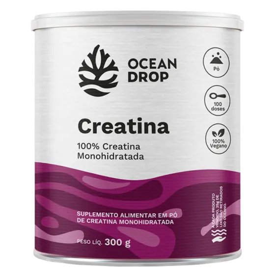 Creatina em Pó Ocean Drop 300g