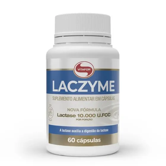 Laczyme Vitafor 60 cápsulas 470mg